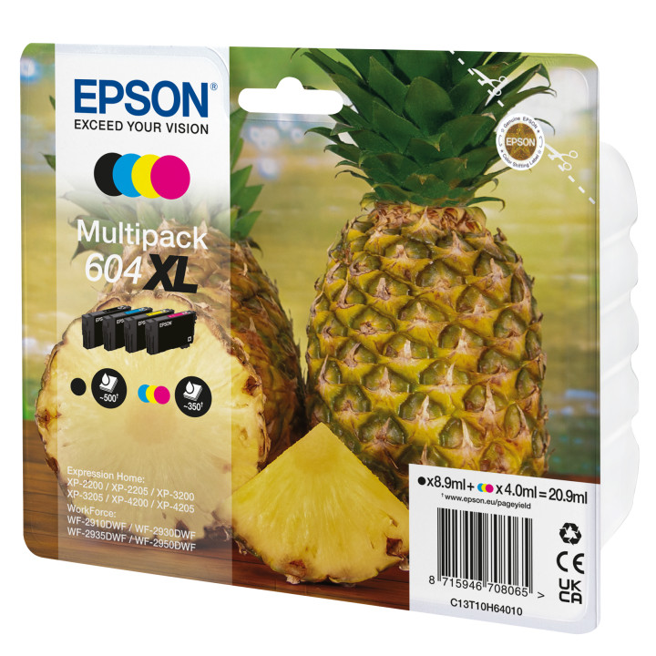 EPSON Multipack 4 colores 604XL