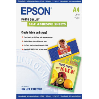 Epson Papel Autoadhesivo Especial HQ. A4