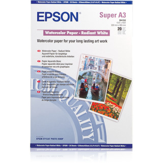 Epson GF Papel acuarela blanco