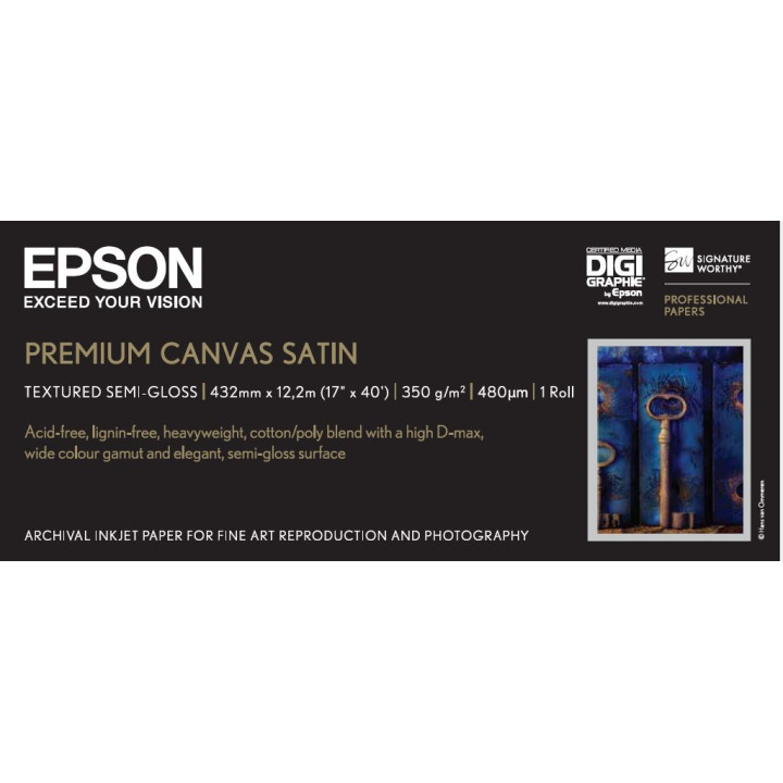 Epson GF Papel Premium Canvas Satin