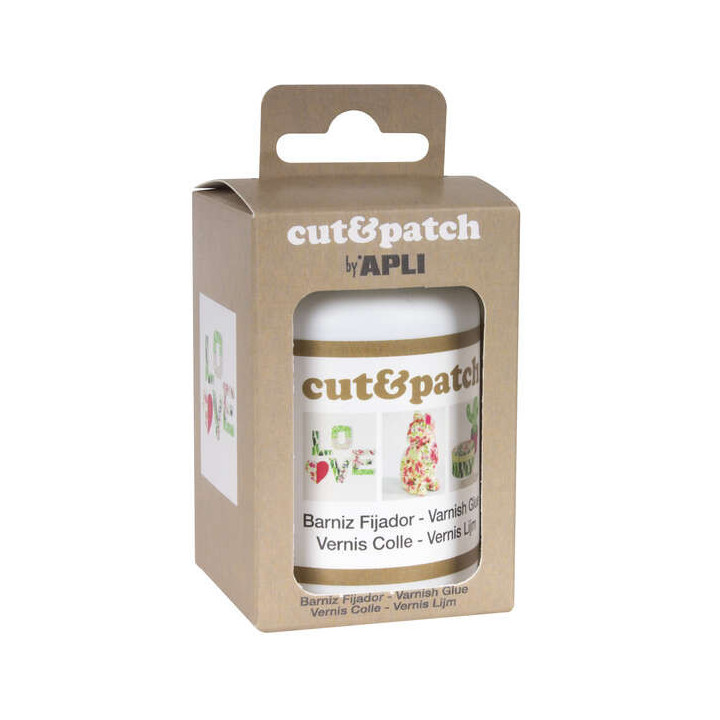 Apli Barniz Fijador Cut&Patch 100 - Proteccion Duradera - Secado Rapido - Facil Aplicacion - Transparente