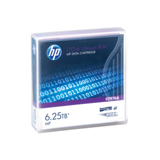 HP Cartucho de Datos LTO ULTRIUM 6 6.25Tb MP RW Eco Case (Pack 20)