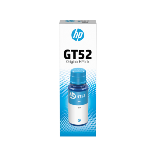 HP Botellas de tinta GT52 Cian
