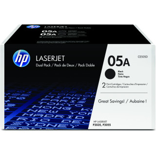 HP Laserjet P2035/2055D/2055DN Toner Negro (Pack 2)