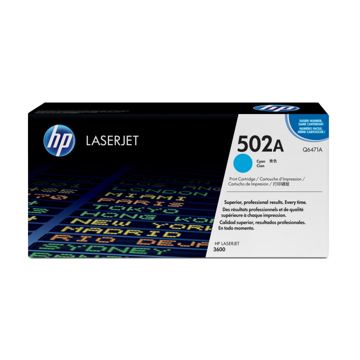 HP Laserjet Color 3600 Toner Cian