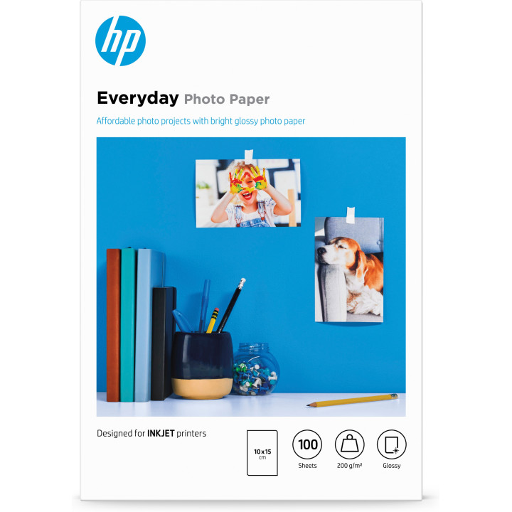 HP Papel Photo Glossy uso diario