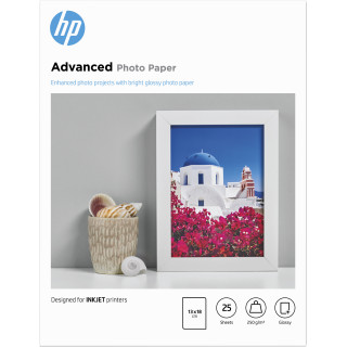 HP Papel Advanced glossy photo