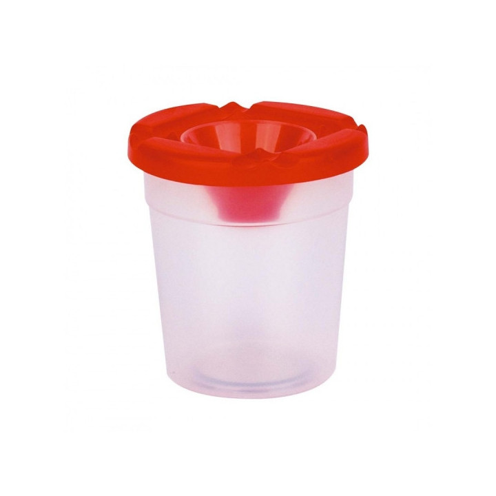 Apli Bote de Plastico para Pintura - Tapon Anti Vuelco - Fomenta Creatividad - Potencia Concentracion