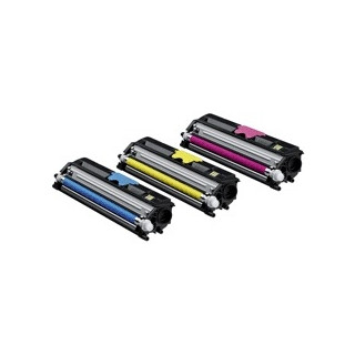KONICA MINOLTA Magic Color 160016501690 Pack Toner Cian Magenta y Amarillo