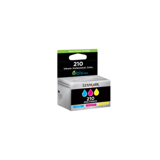 LEXMARK Office EDGE PRO 4000/5500/5500T Cartucho Tricolor Nº210 (Pack 3)