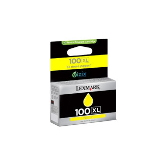 LEXMARK S/305/405/505/605 PRO/205/705/805/905 Cartucho de tinta Amarillo Retornable nº100XL
