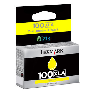 LEXMARK CARTUCHO INYECCION TINTA AMARILLO Nº100 XLA VIZIX