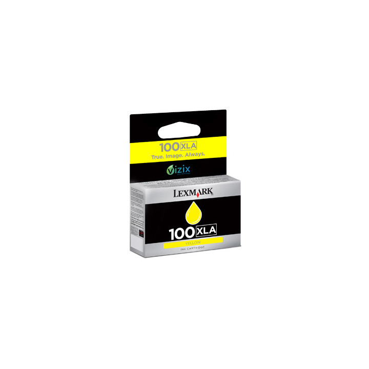 LEXMARK CARTUCHO INYECCION TINTA AMARILLO Nº100 XLA VIZIX