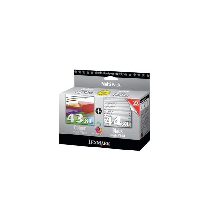 LEXMARK X9350 Cartucho color nº43 PLUS + negro nº44