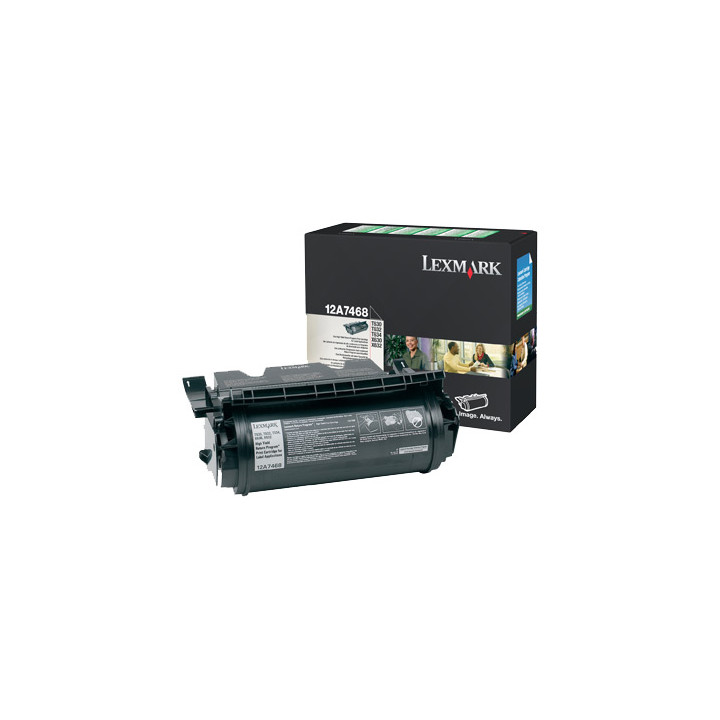 LEXMARK Toner T-630/T-632/T-634 Alto Rendimiento Retornable ETIQUETAS