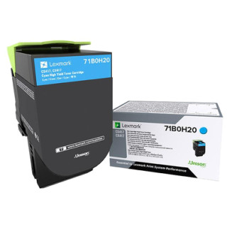 Lexmark CS/CX 417 Cartucho de toner cian Alto Rendimiento