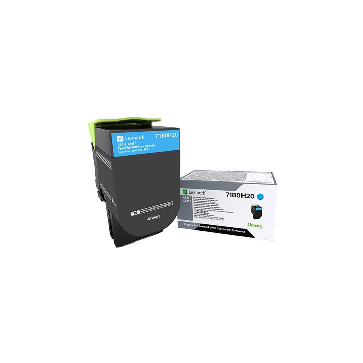 Lexmark CS/CX 417 Cartucho de toner cian Alto Rendimiento