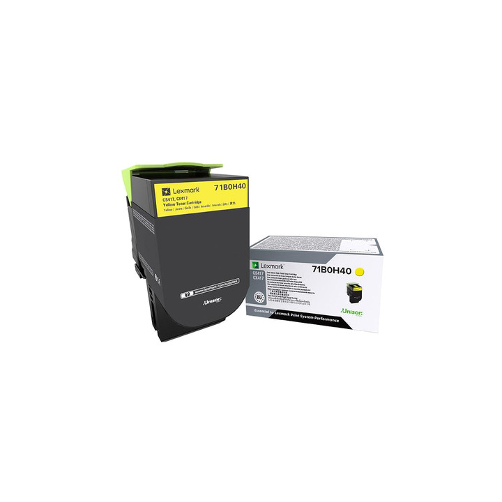 Lexmark CS/CX 417 Cartucho de toner amarillo Alto Rendimiento
