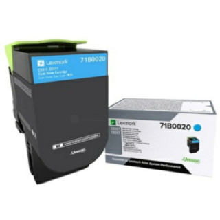 Lexmark CS/CX 827 Cartucho de toner cian