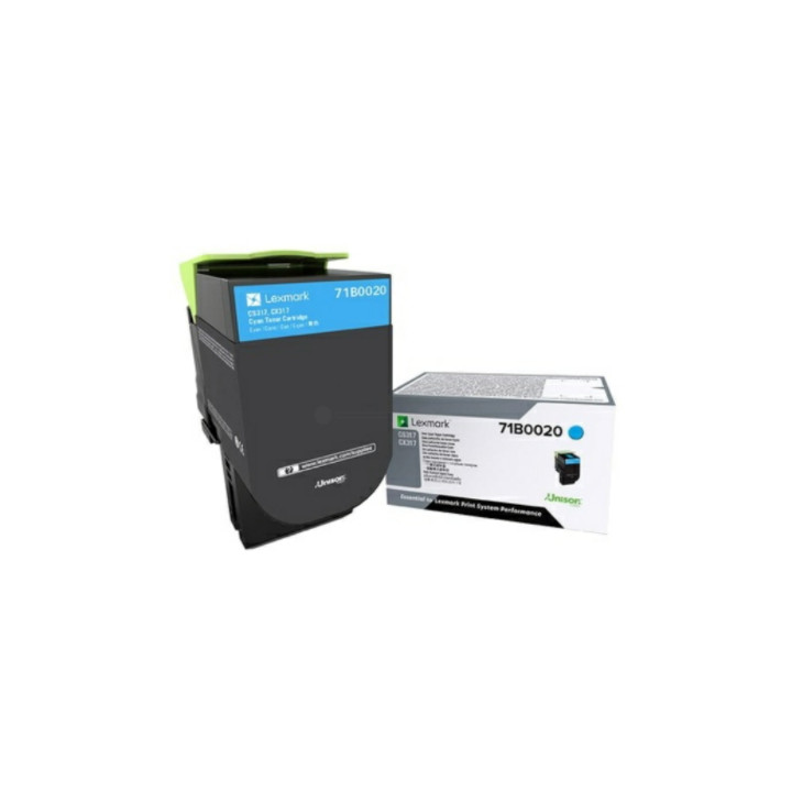 Lexmark CS/CX 827 Cartucho de toner cian
