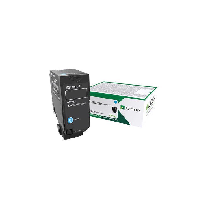 Lexmark CS/CX 827 Cartucho de toner cian Retornable