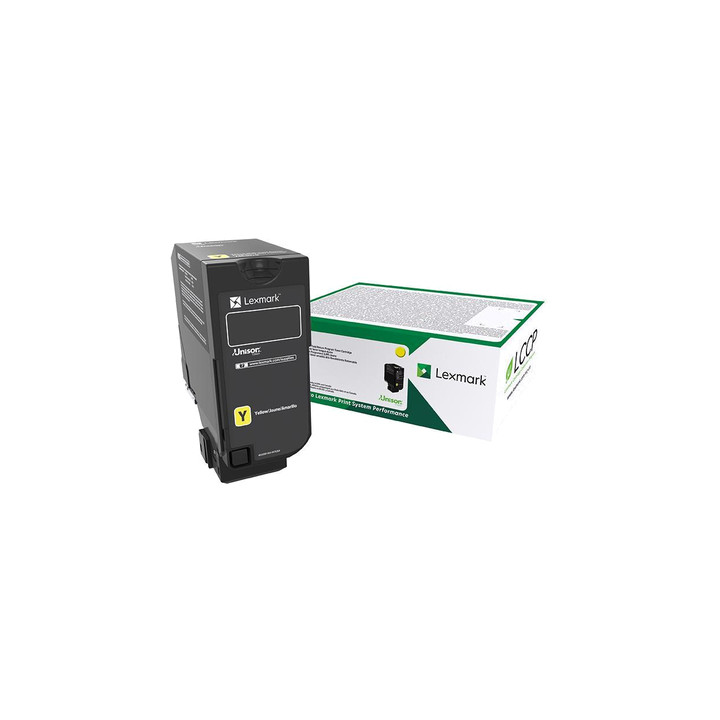 Lexmark CS/CX 827 Cartucho de toner amarillo Retornable
