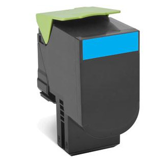 Lexmark 802SCE Cartucho Corporativo cian Rendimiento Estandar (2.000 pag.)