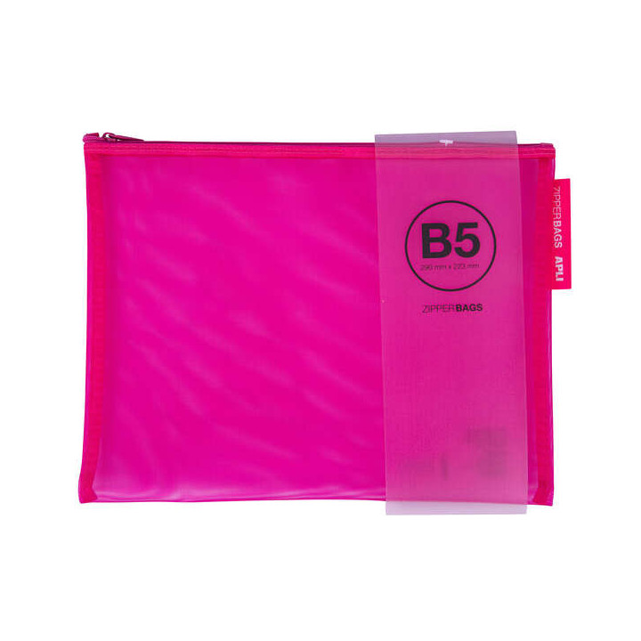 Apli Sobres Porta-Todo Nylon Transpirable - Tamaño B5 (290x223mm) - Resistente y Duradero - Ideal para Tablets y Equipos Elect