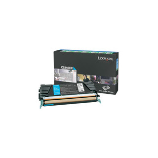 LEXMARK Toner C-534 Retornable Cian extra alto rendimiento
