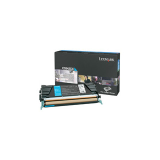 Lexmark C534 Cartucho toner cian Extra Alto Rendimiento (7K)
