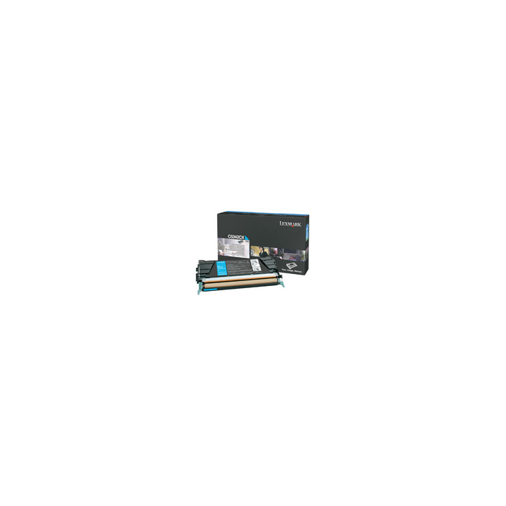 Lexmark C534 Cartucho toner cian Extra Alto Rendimiento (7K)