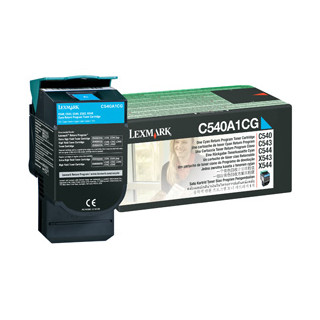 LEXMARK C540/543/544 Toner Cian Retornable 1k