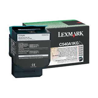 LEXMARK C540/543/544 Toner Negro Retornable 1k