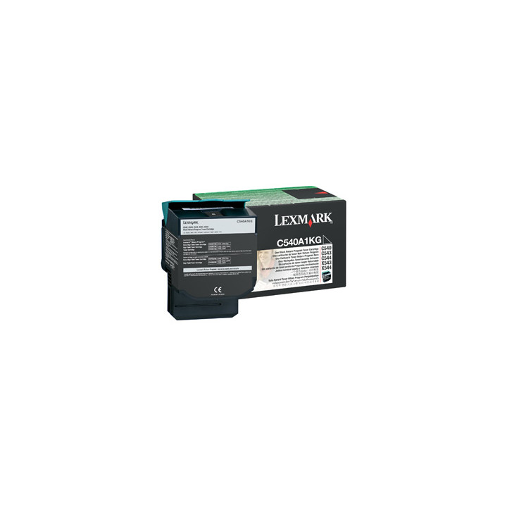 LEXMARK C540/543/544 Toner Negro Retornable 1k
