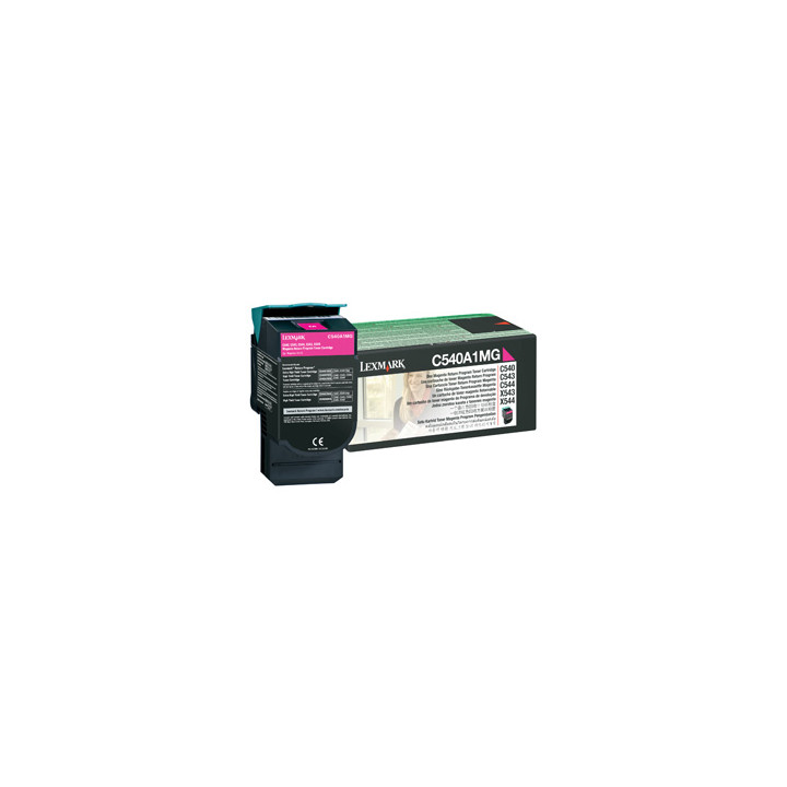 LEXMARK C540/543/544 Toner Magenta Retornable 1k