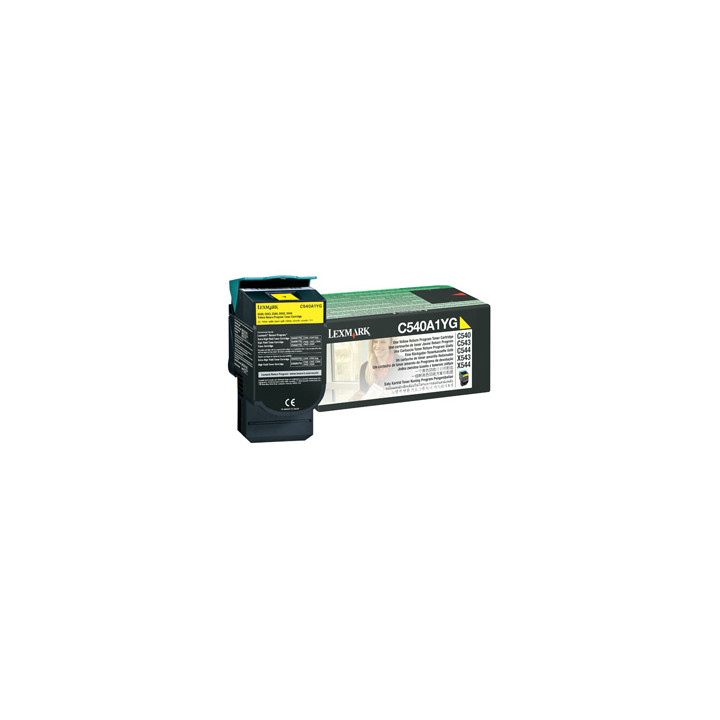 LEXMARK C540/543/544 Toner Amarillo Retornable 1K
