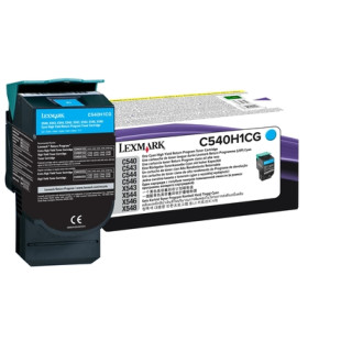 LEXMARK C540/543/544 Toner Cian Retornable Alto rendimiento