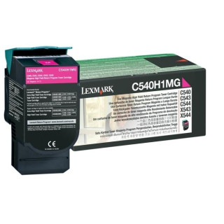LEXMARK C540/543/544 Toner Magenta Retornable Alto rendimiento