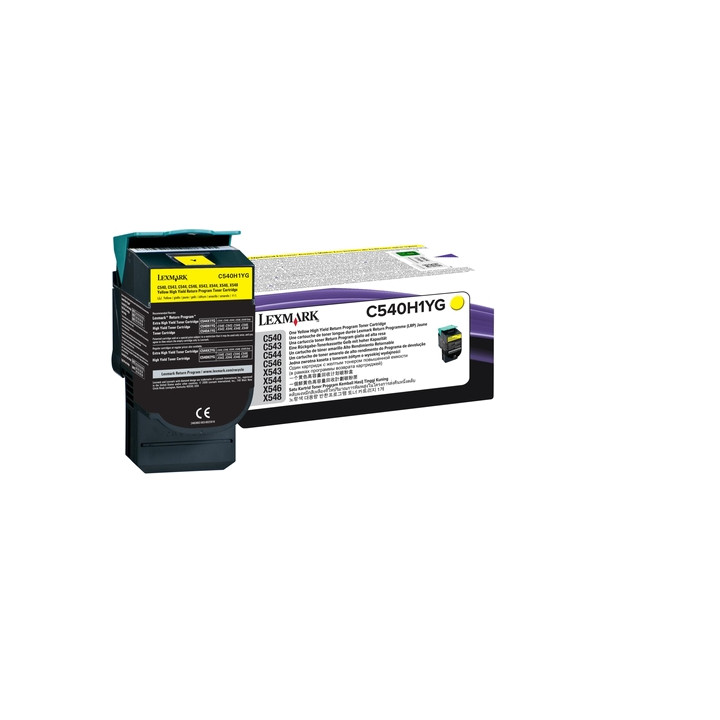 LEXMARK C540/543/544 Toner Amarillo Retornable Alto rendimiento