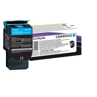 LEXMARK C544/X544 Toner Cian Extra Alto Rendimiento Retornable