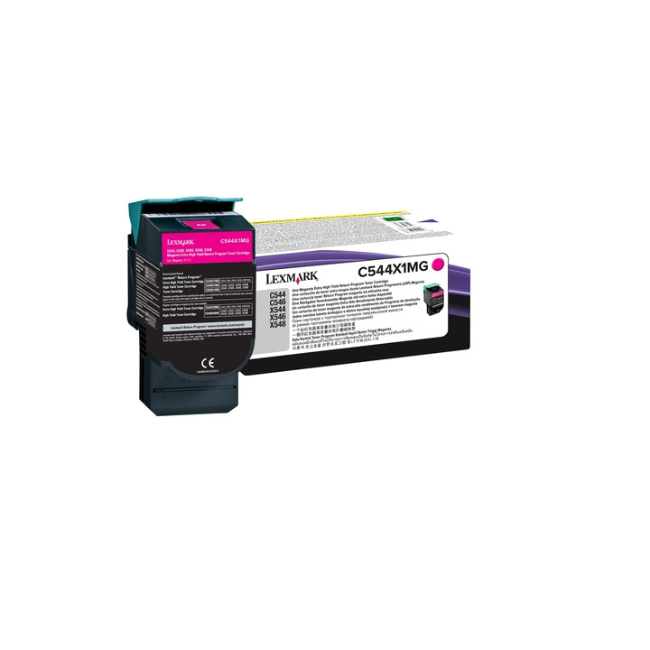 LEXMARK C544/X544 Toner Magenta Extra Alto Rendimiento Retornable
