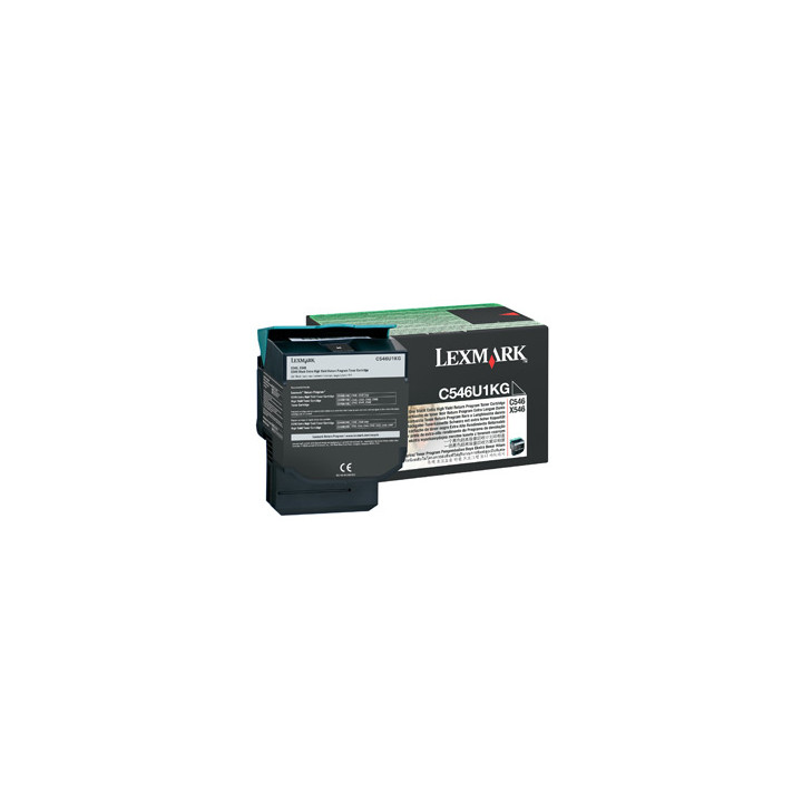 LEXMARK C546DTN X546DTN Toner Negro Retornable