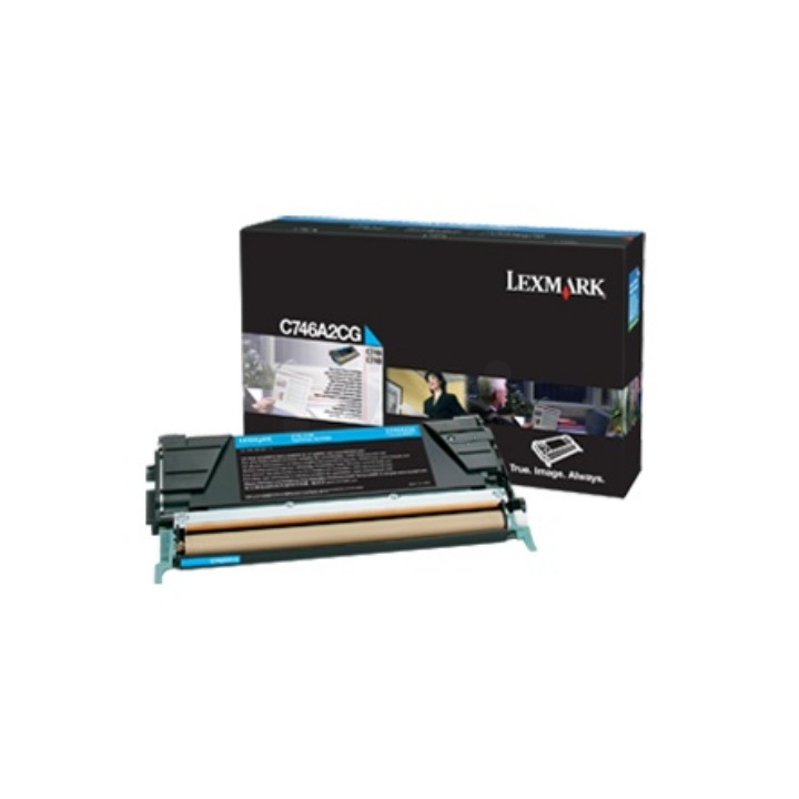 LEXMARK TONER LASER CIAN 7.000 PAGINAS CORPORATIVO C/746DN/746DTN/746N/748DE/748DTE/748E