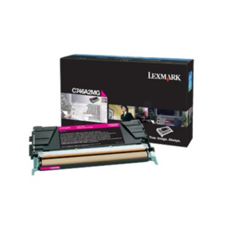 LEXMARK TONER LASER MAGENTA 7.000 PAGINAS CORPORATIVO C/746DN/746DTN/746N/748DE/748DTE/748E