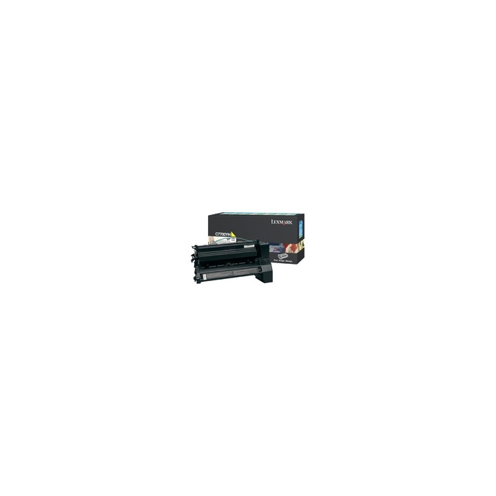 LEXMARK C-770/772 Cartucho Amarillo Alto Rendimiento Retornable