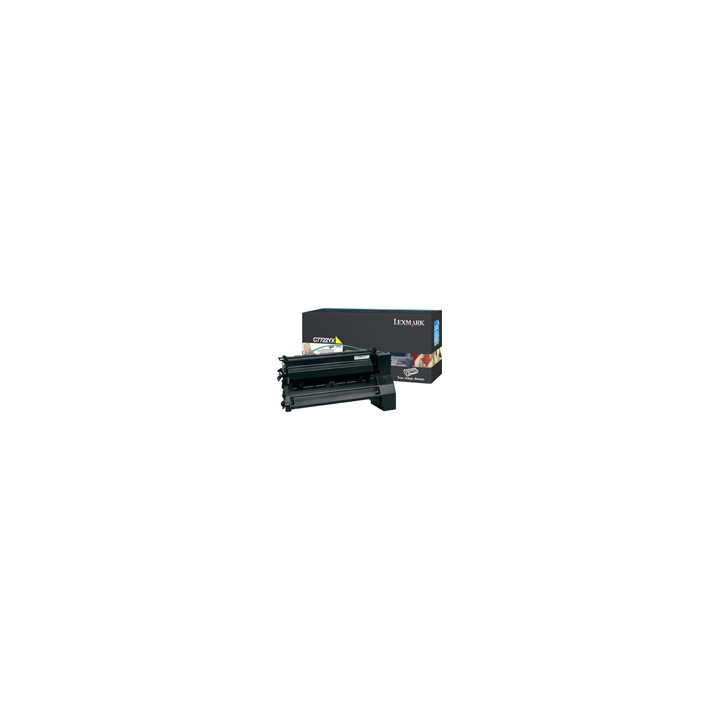 Lexmark C772 Cartucho impresion amarillo Extra Alto Rendimiento (15K)