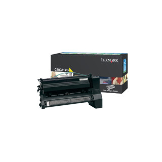 LEXMARK C-780/C-782/X-782 Cartucho de impresion Amarillo retornable (6.000 pag.)
