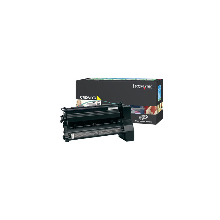 LEXMARK C-780/C-782/X-782 Cartucho de impresion Amarillo retornable (6.000 pag.)