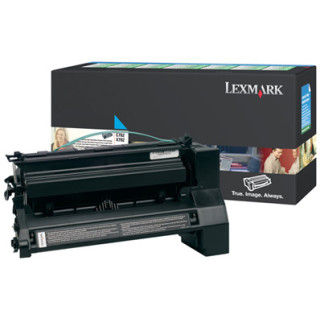 LEXMARK C-782/X-782 Cartucho de impresion Cian extra alto rendimiento retornable (15.000 pag)