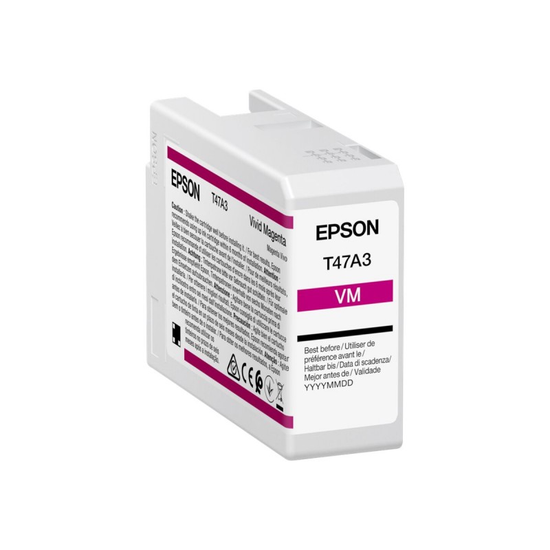 Epson T47A3 Magenta Vivido Cartucho de Tinta Original - C13T47A300 Epson T47A3 Magenta Vivido Cartucho de Tinta Original - C13T47A300